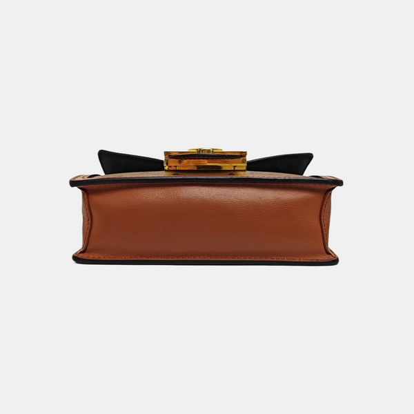 DAUPHINE WOC Monogram Coated Canvas Brown