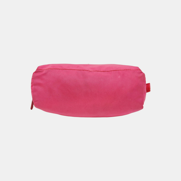 Fabric Clutch Red