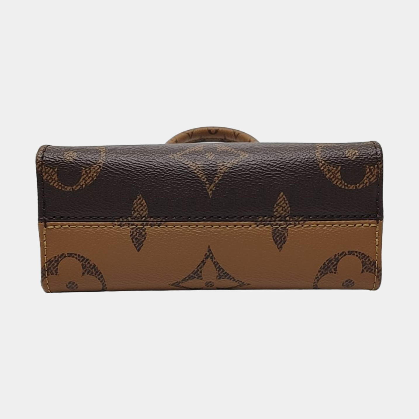 ONTHEGO BB Monogram Coated Canvas Brown