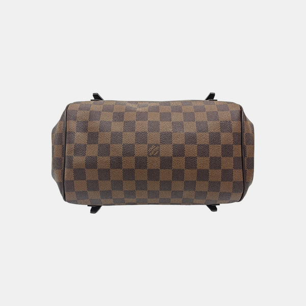 RIVINGTON PM Damier Ebene Coated Canvas Brown