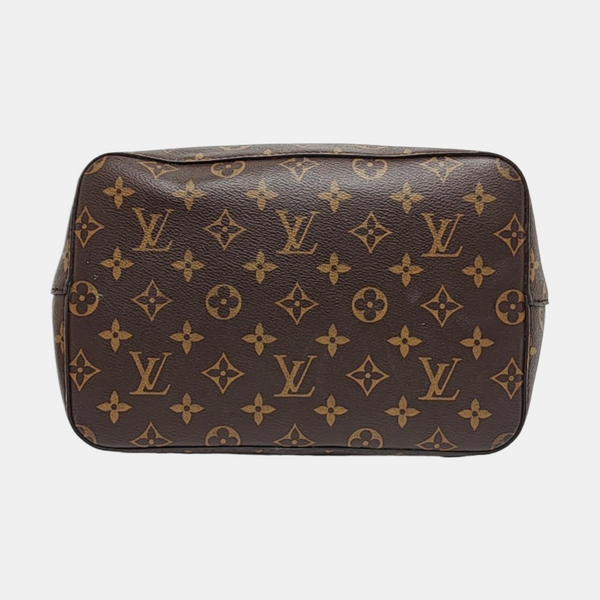 NÉONOÉ MM Monogram Coated Canvas Brown