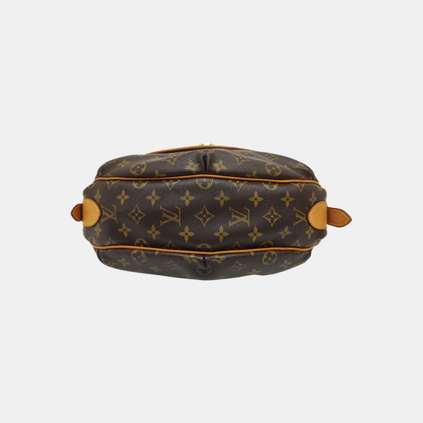 TULUM GM Monogram Coated Canvas Brown