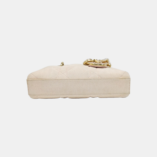 Lady D-Joy Small Cannage Canvas Pink