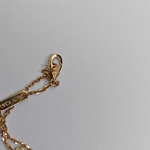 Vintage Alhambra 18k Gold Necklace