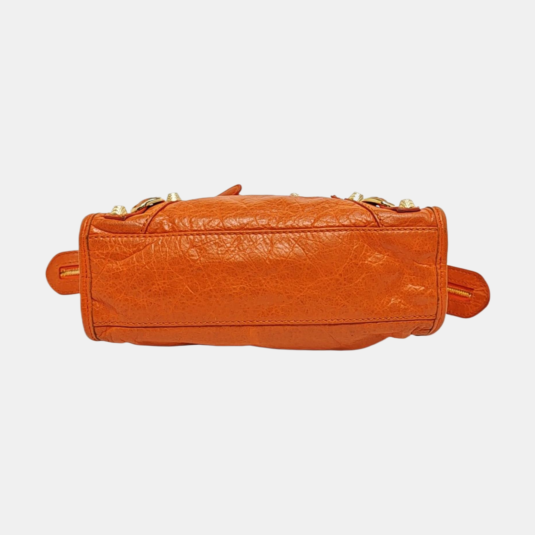 Classic City Mini Lambskin Orange