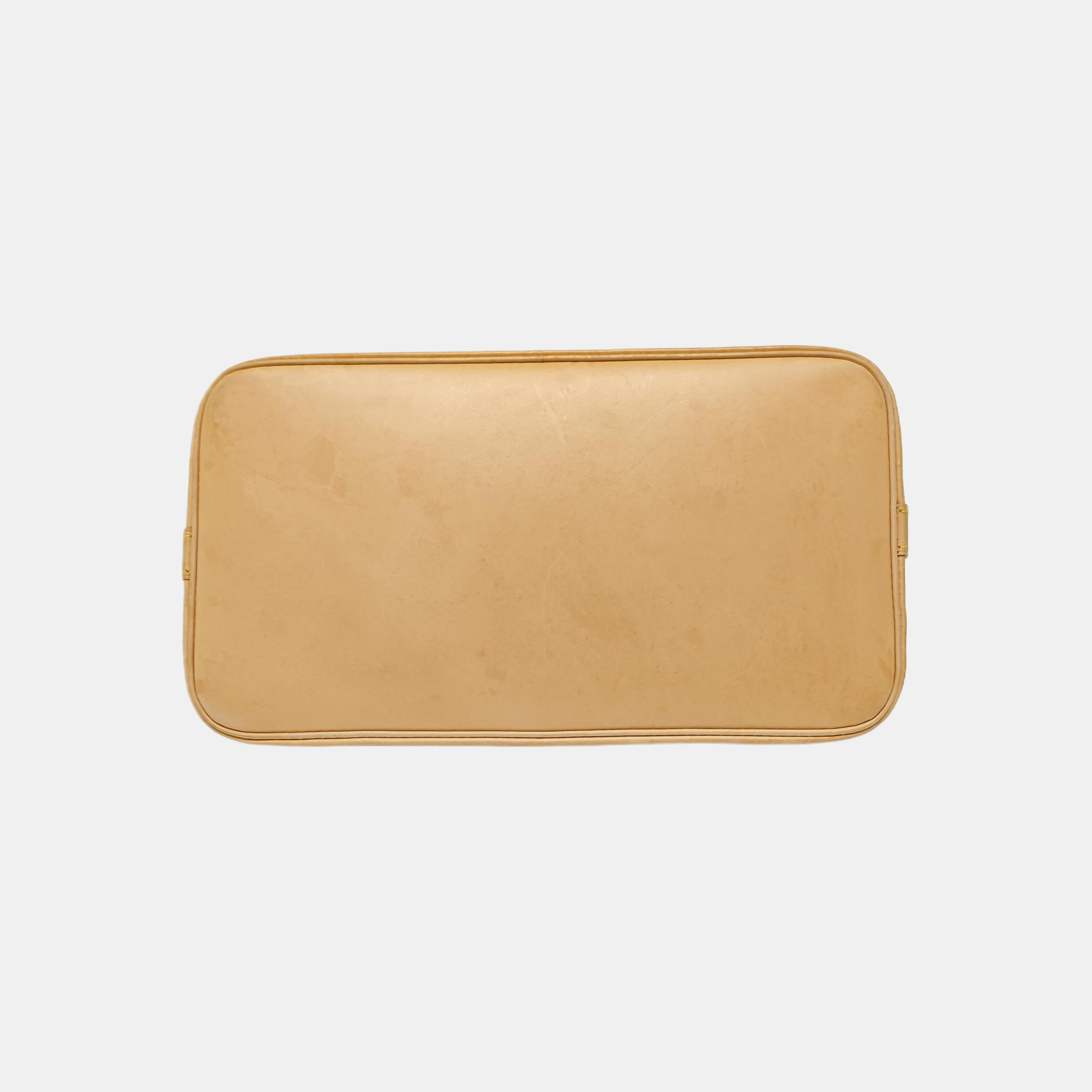 ALMA PM Monogram Coated Canvas Brown