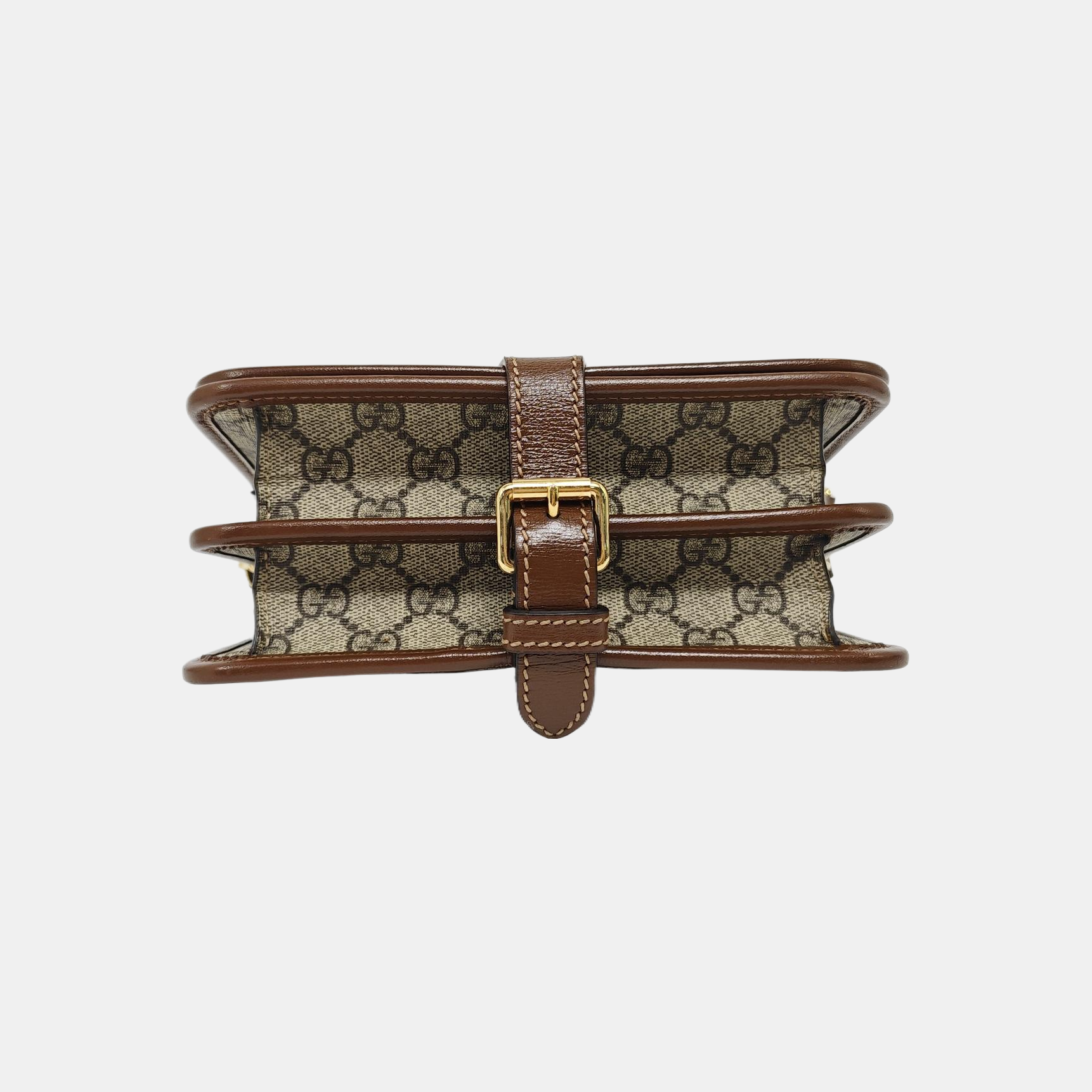 Retro Mini Monogram Coated Canvas Beige