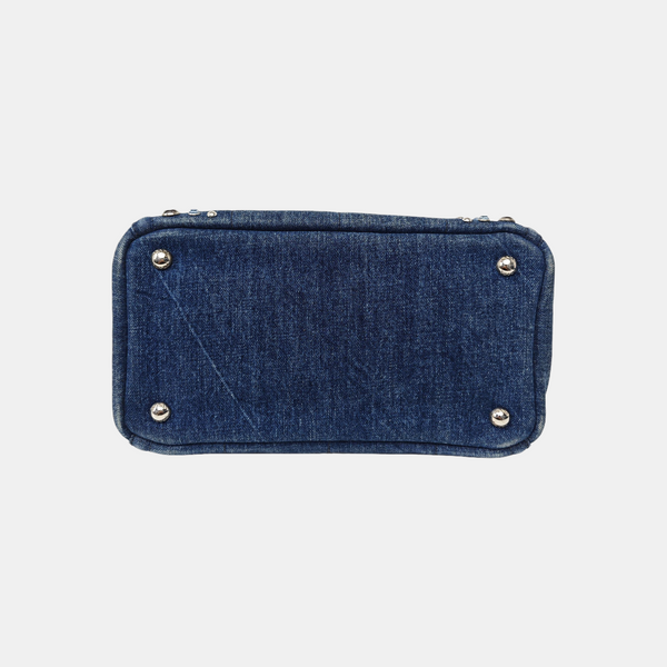 Denim Tote Bag Blue