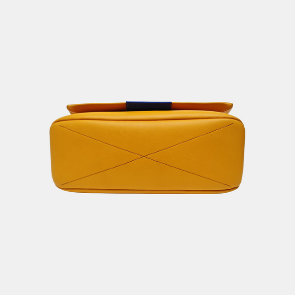 Calfskin Shoulder Bag Yellow