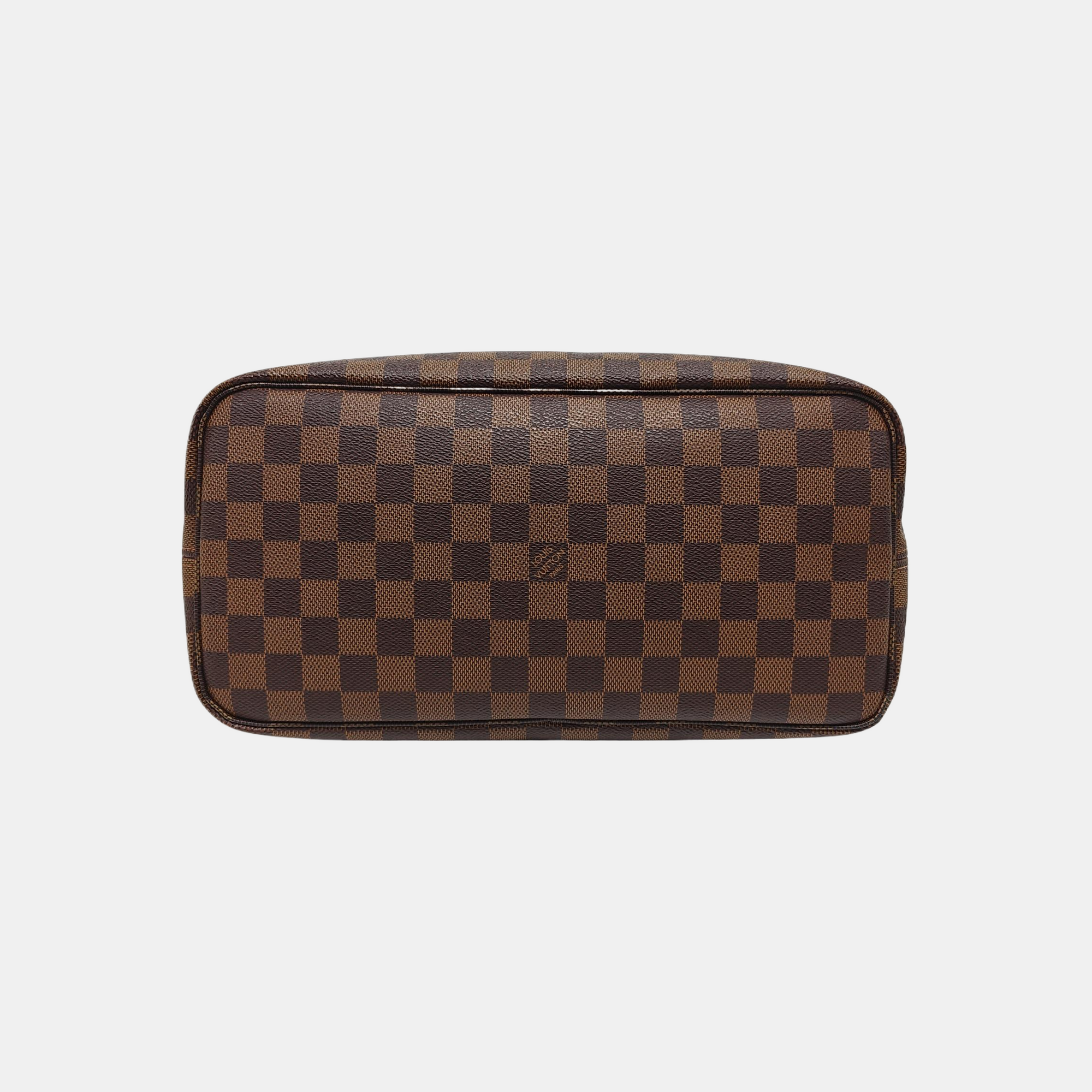 NEVERFULL MM Damier Ebene Coated Canvas Brown
