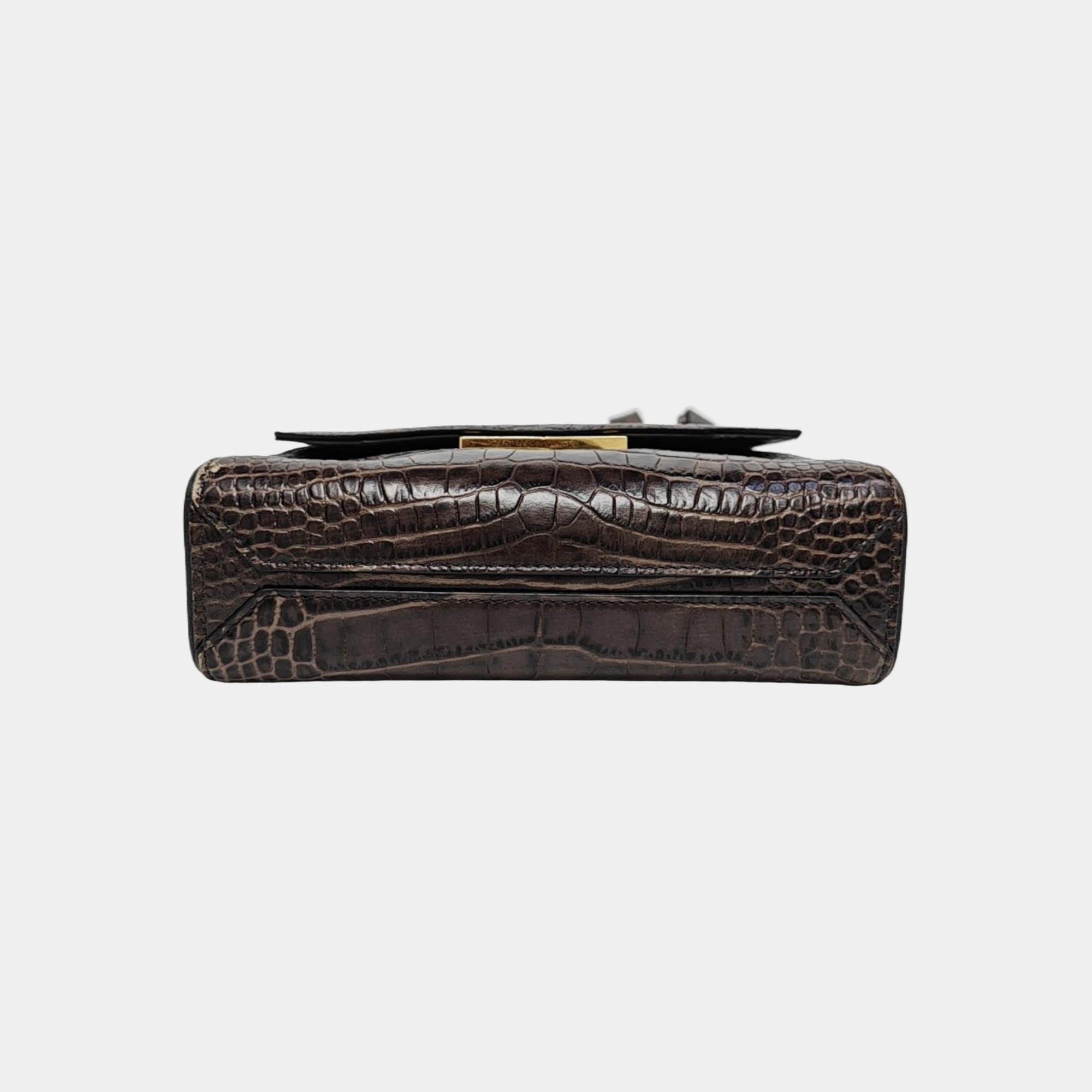 Calfskin Shoulder Bag Green