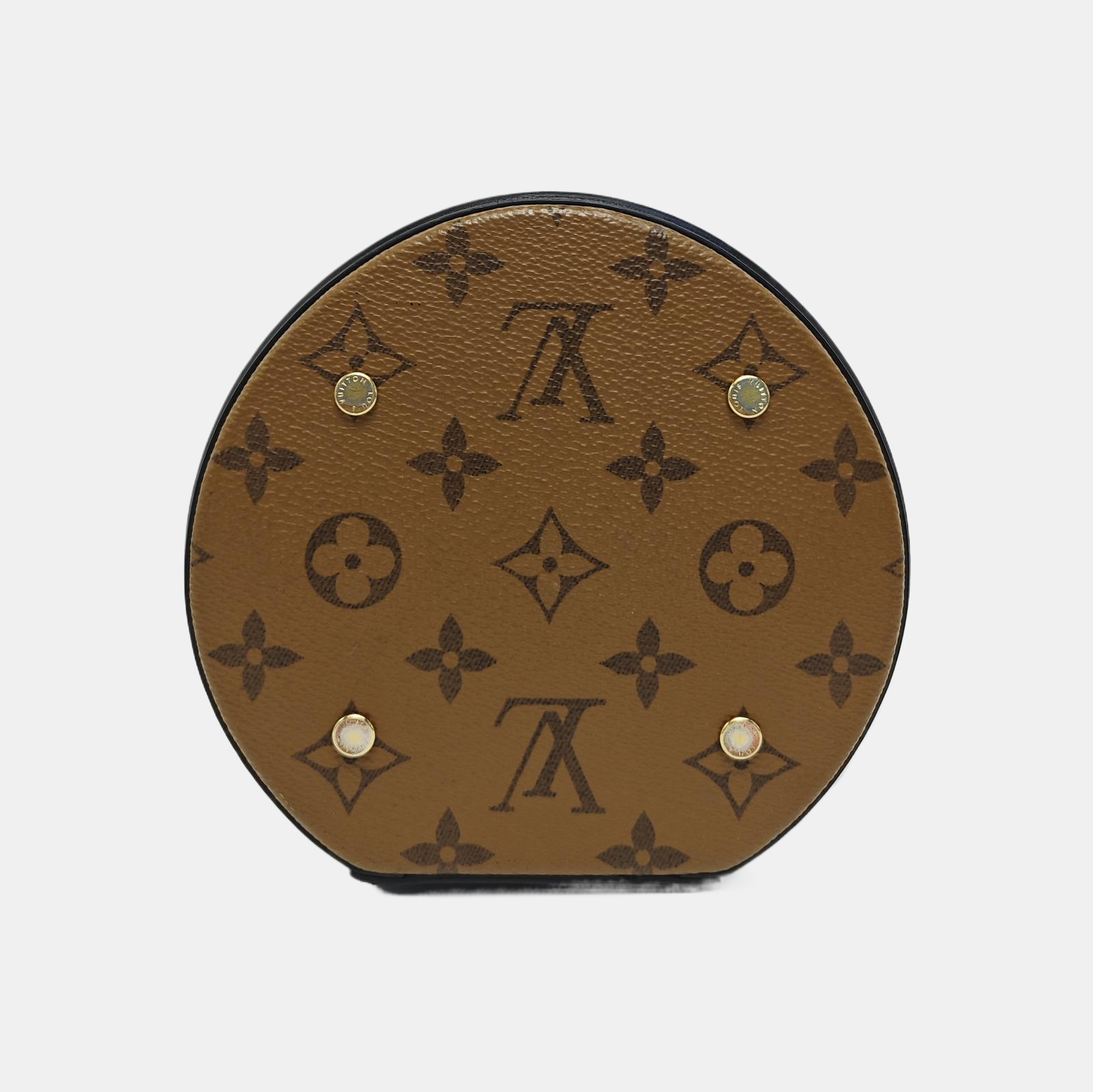 CANNES PM Monogram Coated Canvas Brown