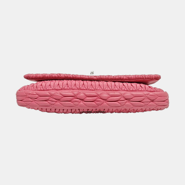 Crystal Quilted Lambskin Pink