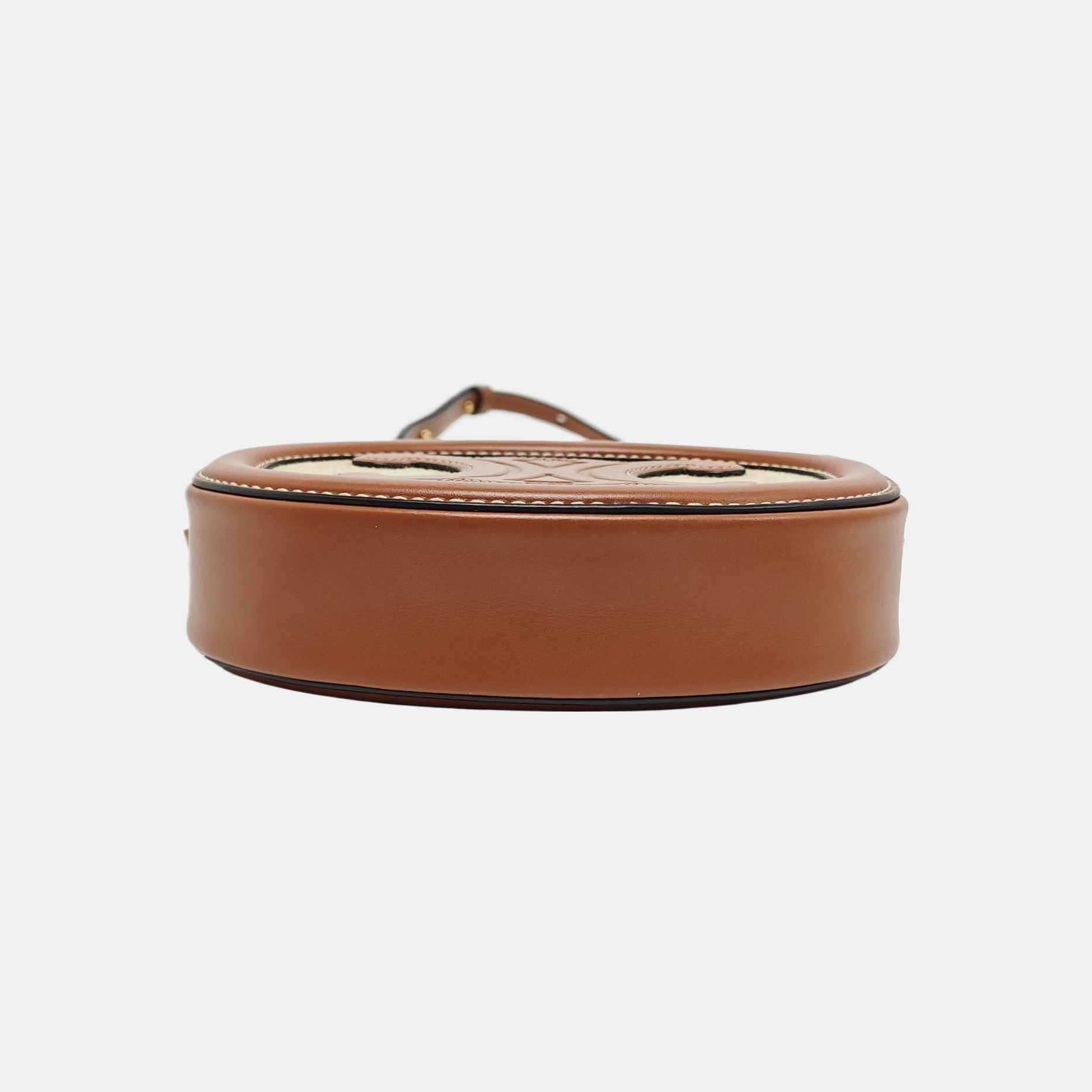 TRIOMPHE Mini Calfskin Beige