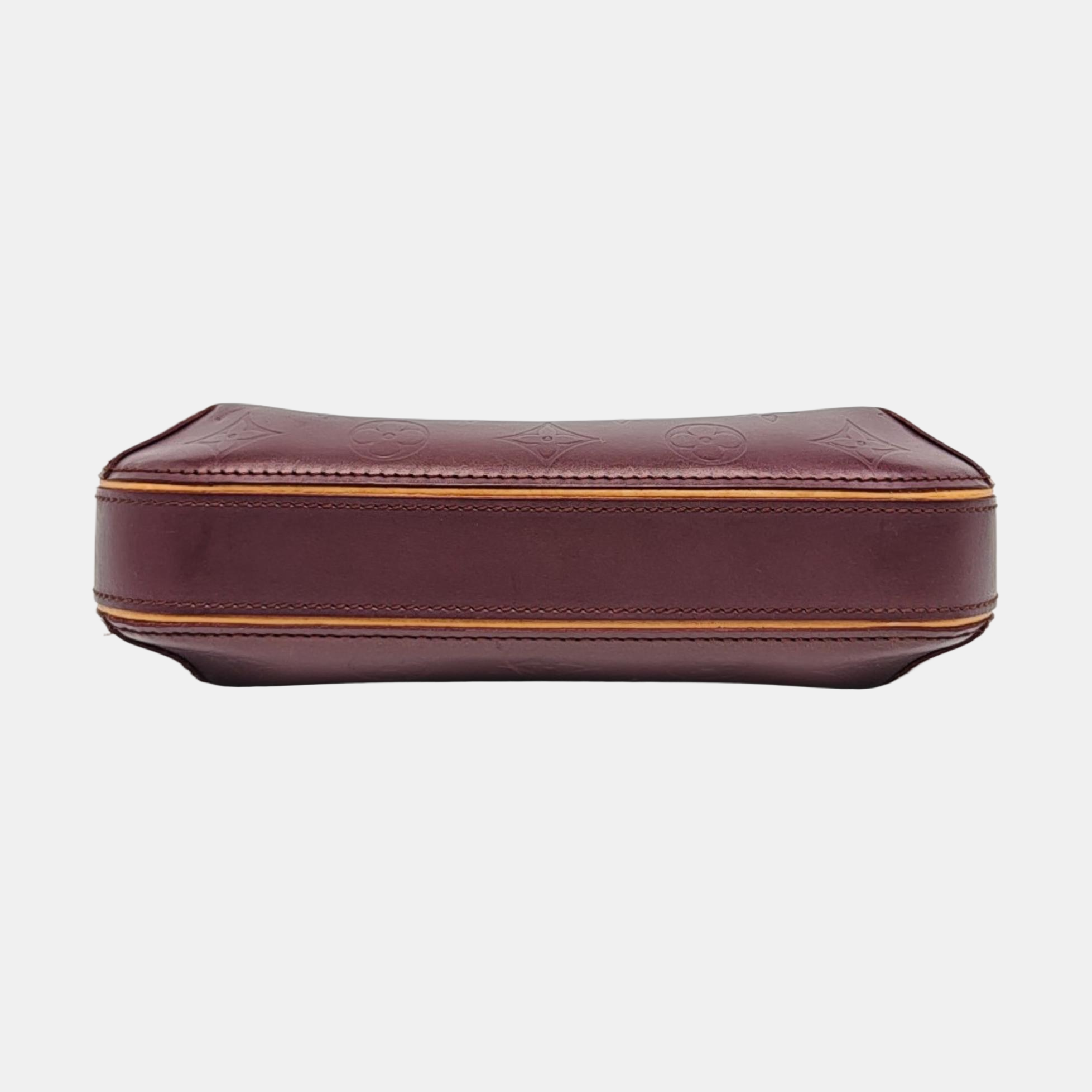 FOWLER Monogram Calfskin Red