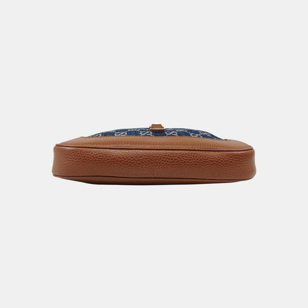 Jackie 1961 Small Monogram Denim Blue