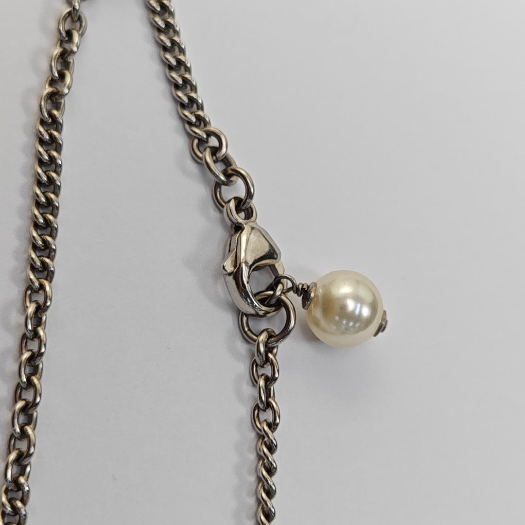 Metal Silver Necklace