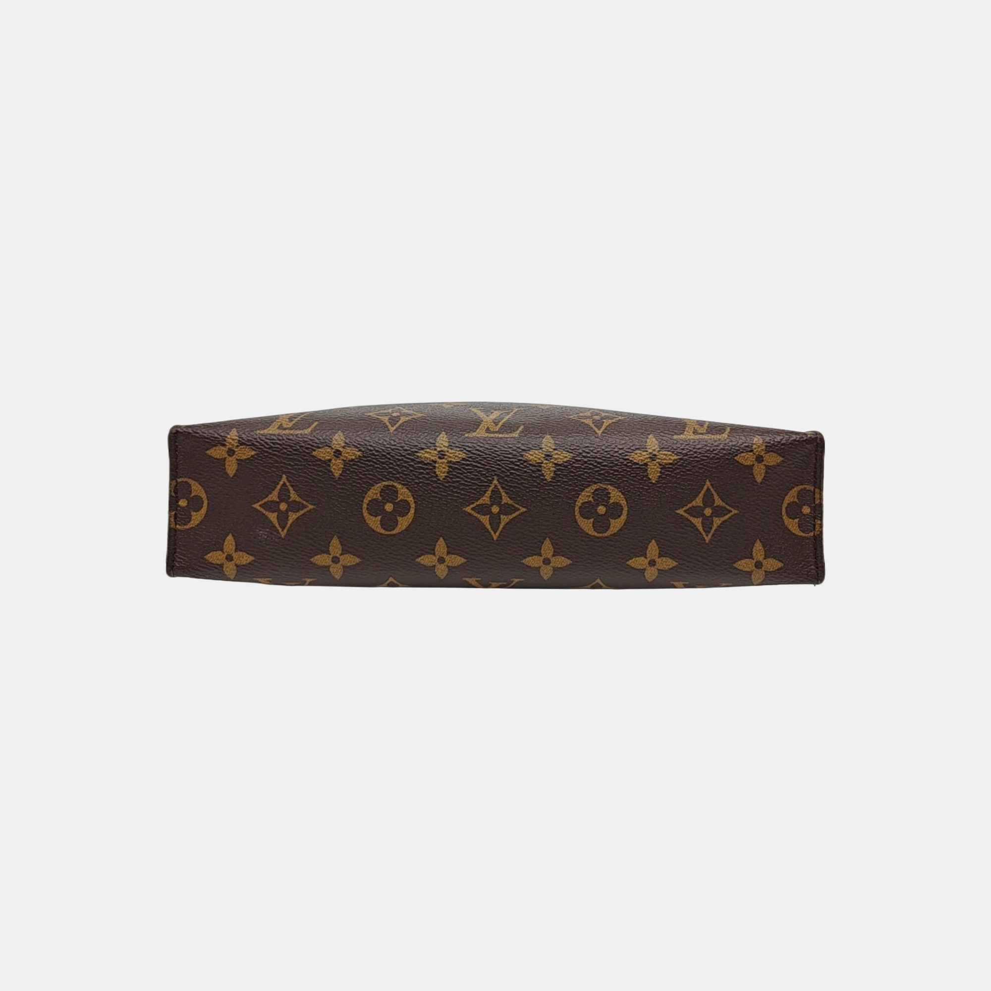 TOILET POCKET 26 Monogram Coated Canvas Brown