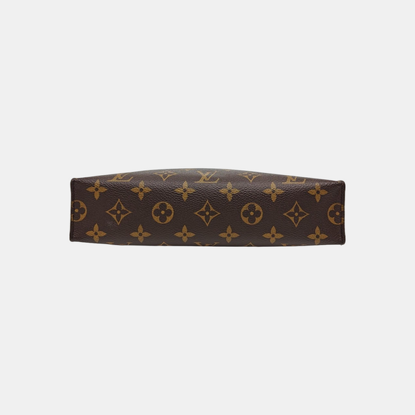 TOILET POCKET 26 Monogram Coated Canvas Brown
