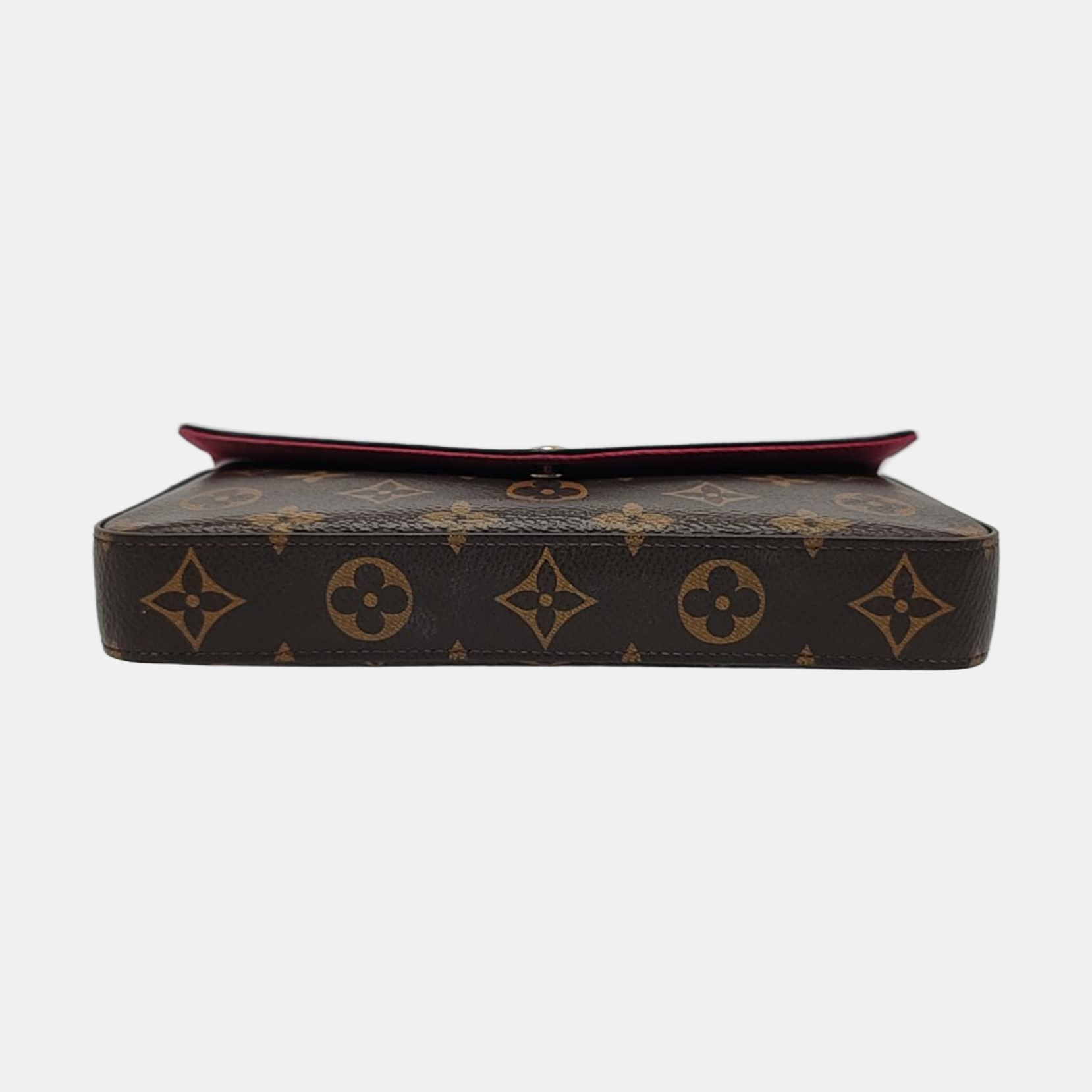 FÉLICIE Monogram Coated Canvas Brown