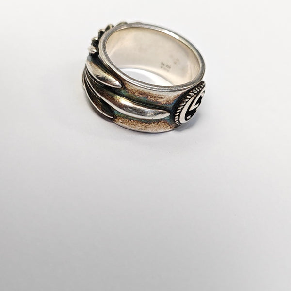 925 Sterling Silver Ring EU 51