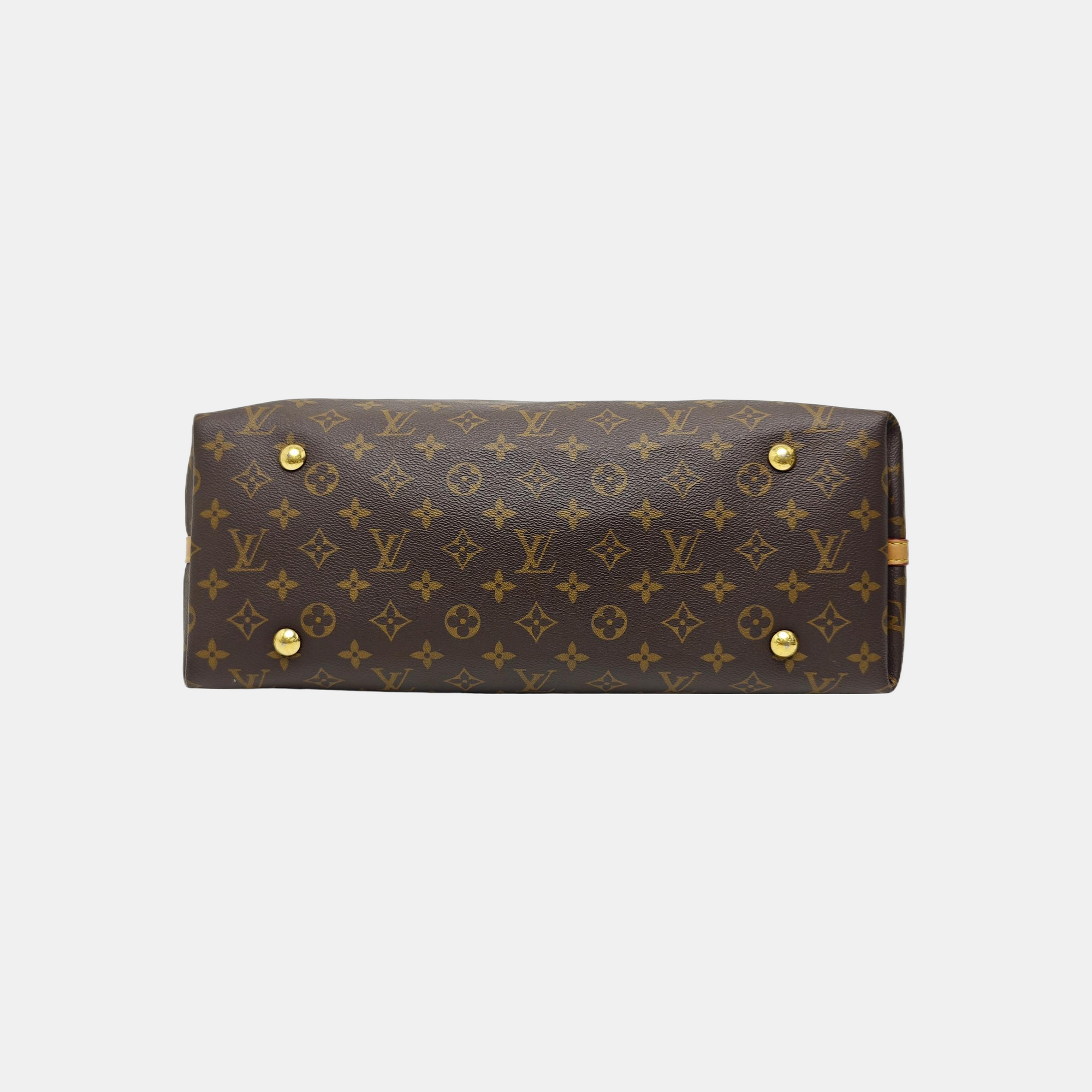 CARRYALL MM Monogram Coated Canvas Brown