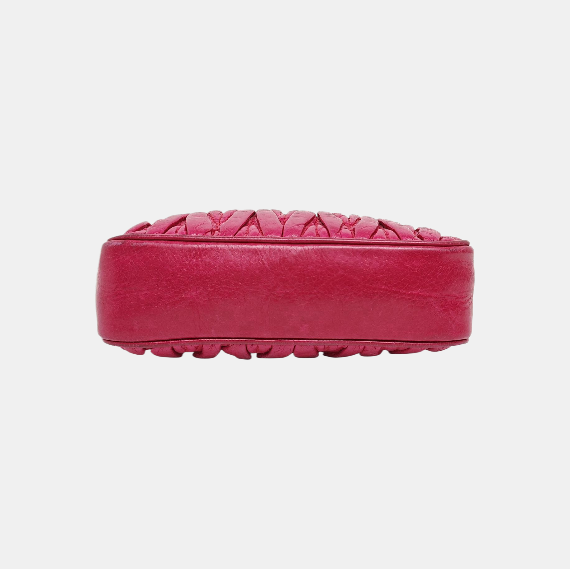 Quilted Lambskin Shoulder Bag Red