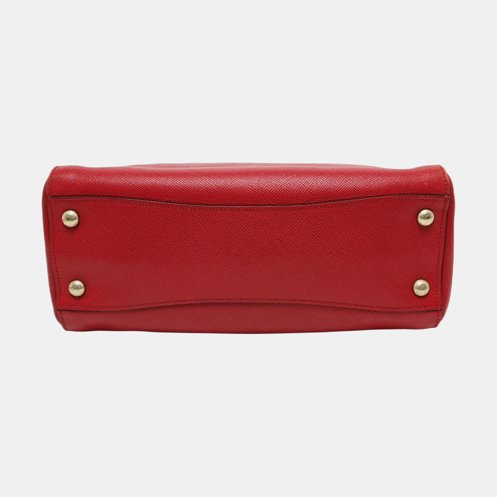 Calfskin Shoulder Bag Red