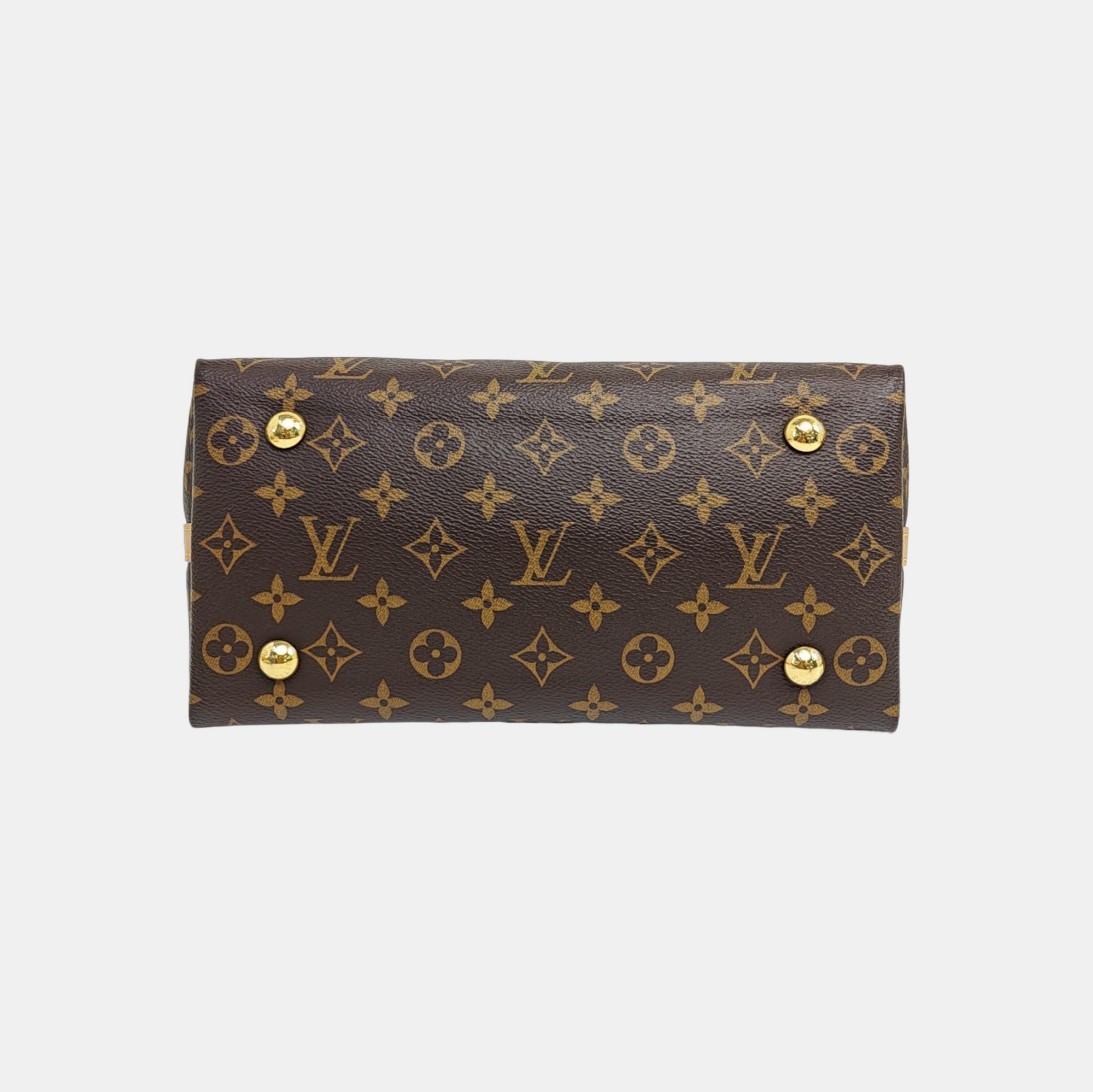 CARRYALL PM Monogram Coated Canvas Brown