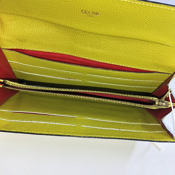Calfskin Yellow Wallet