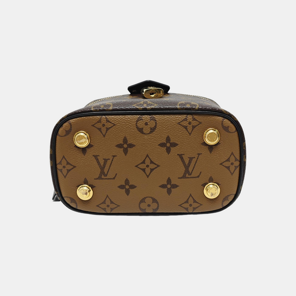 Vanity Chain Pouch Monogram Coated Canvas Brown