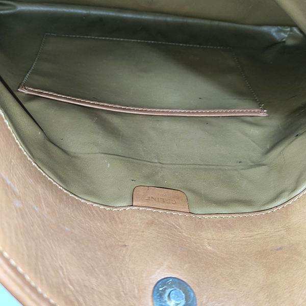 MACADAM CLUTCHES Coated Canvas Brown
