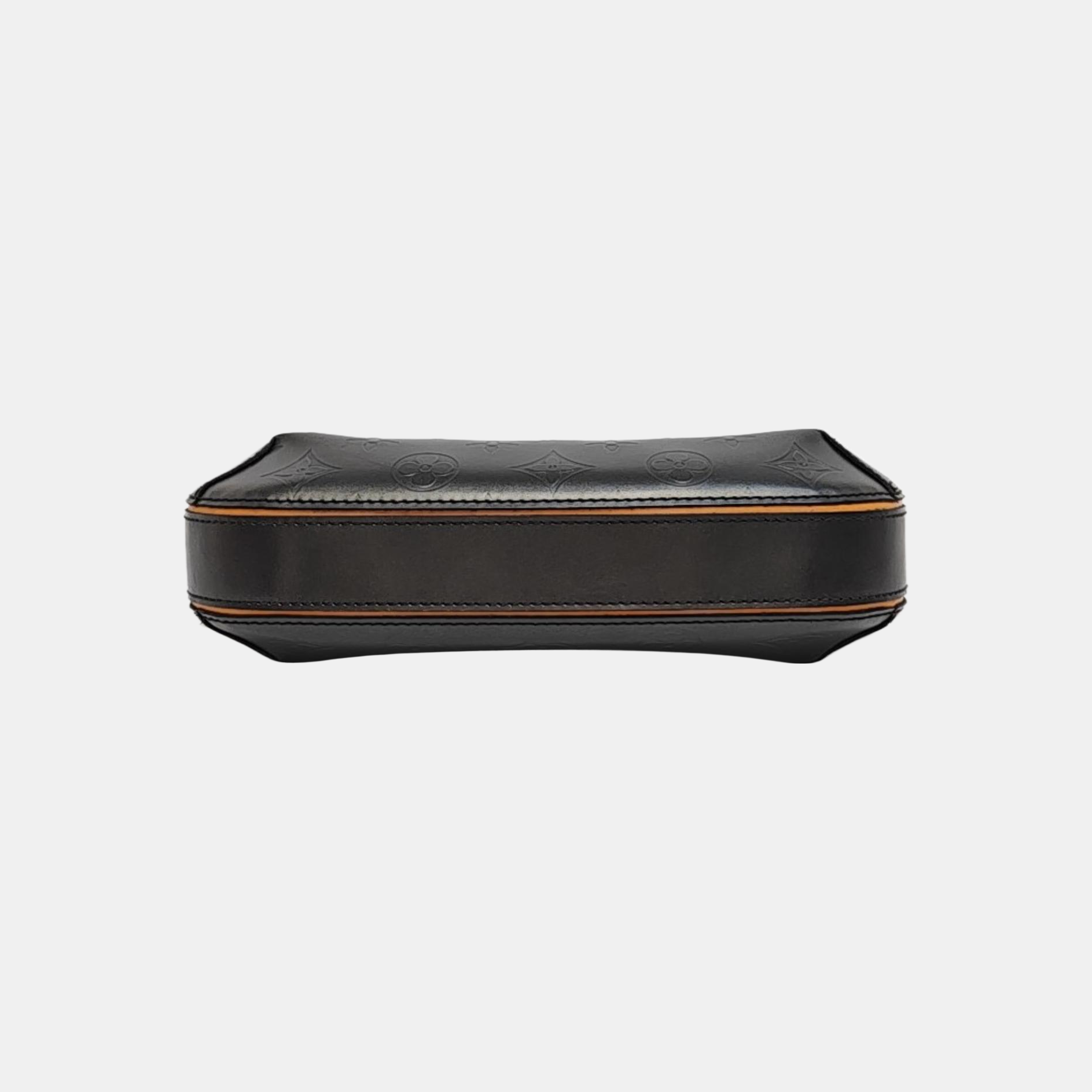FOWLER Monogram Calfskin Gray