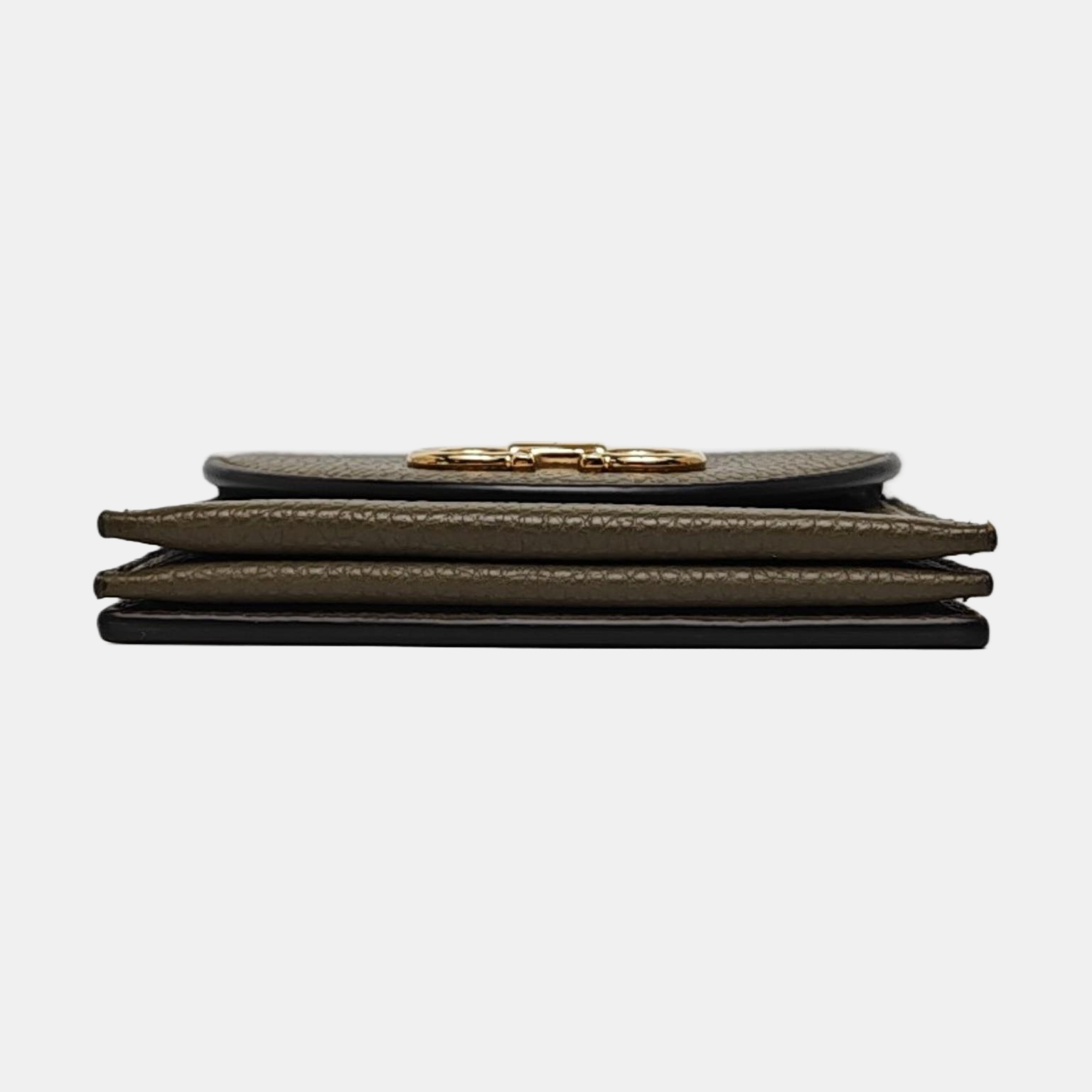 Calfskin Card Holder Green