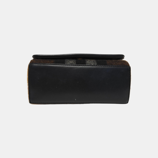 Crossbody Bag Wool Multicolor