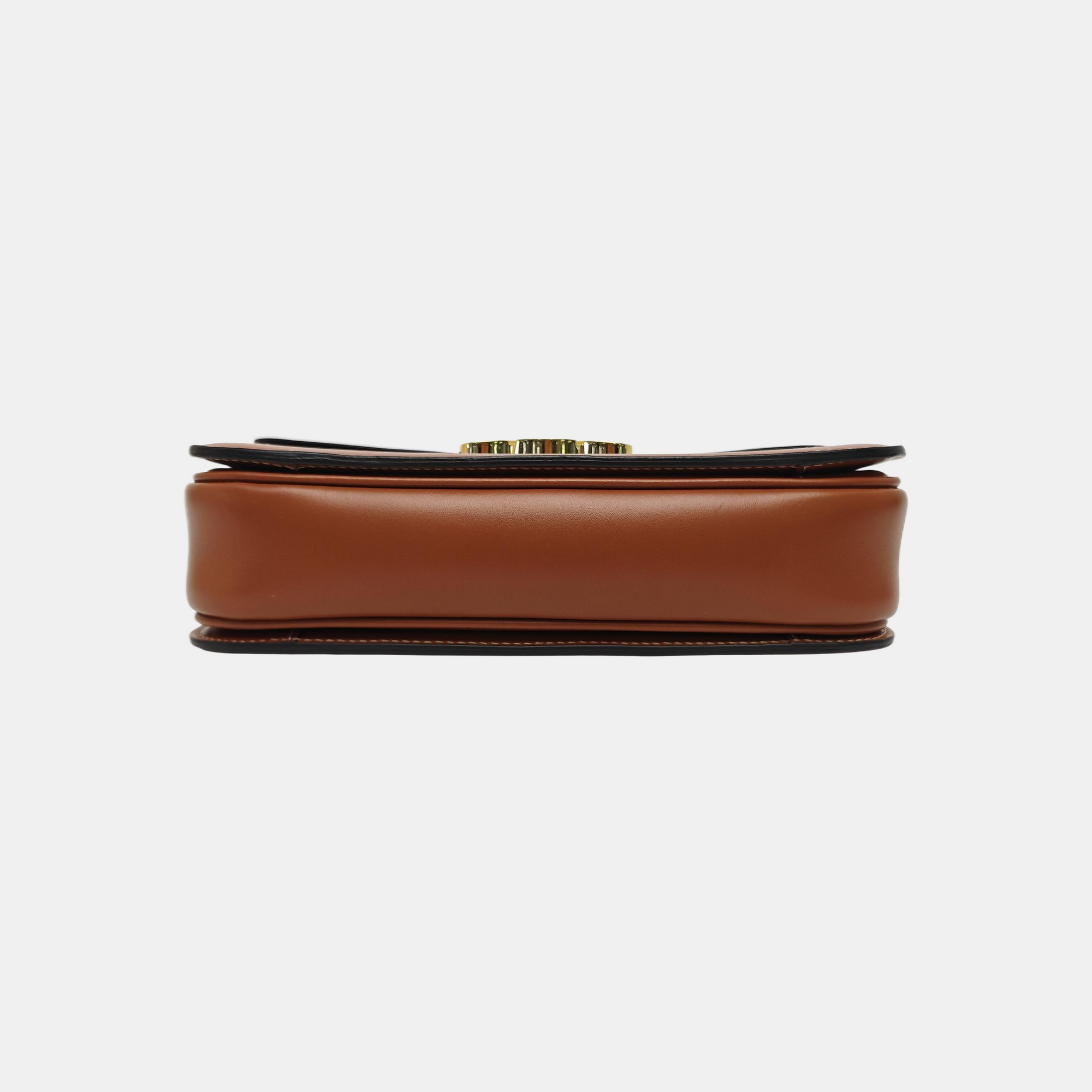 TRIOMPHE Medium Coated Canvas Brown