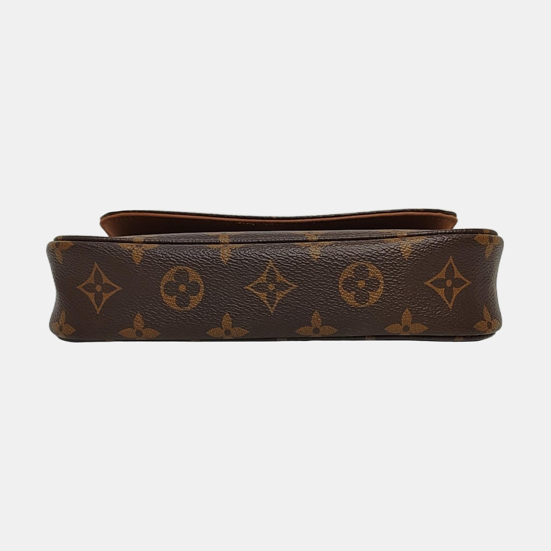 IVY Monogram Coated Canvas Brown