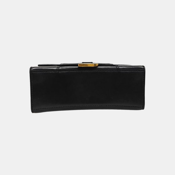 Hourglass S Calfskin Black