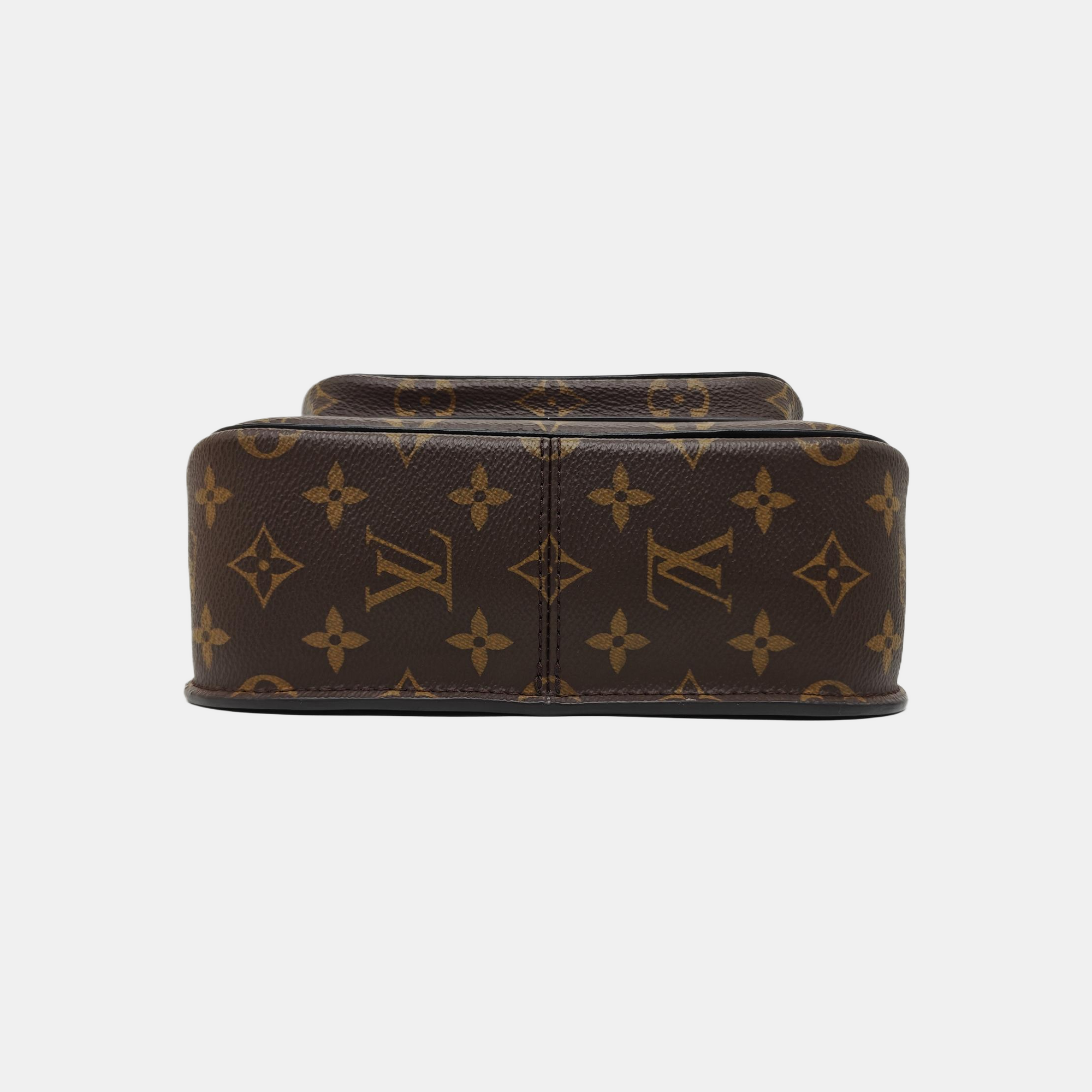 PASSY Monogram Coated Canvas Brown