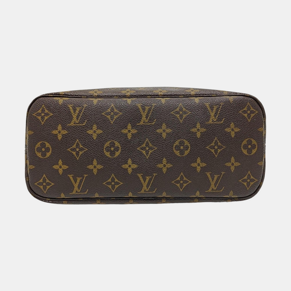 NEVERFULL PM Monogram Coated Canvas Brown
