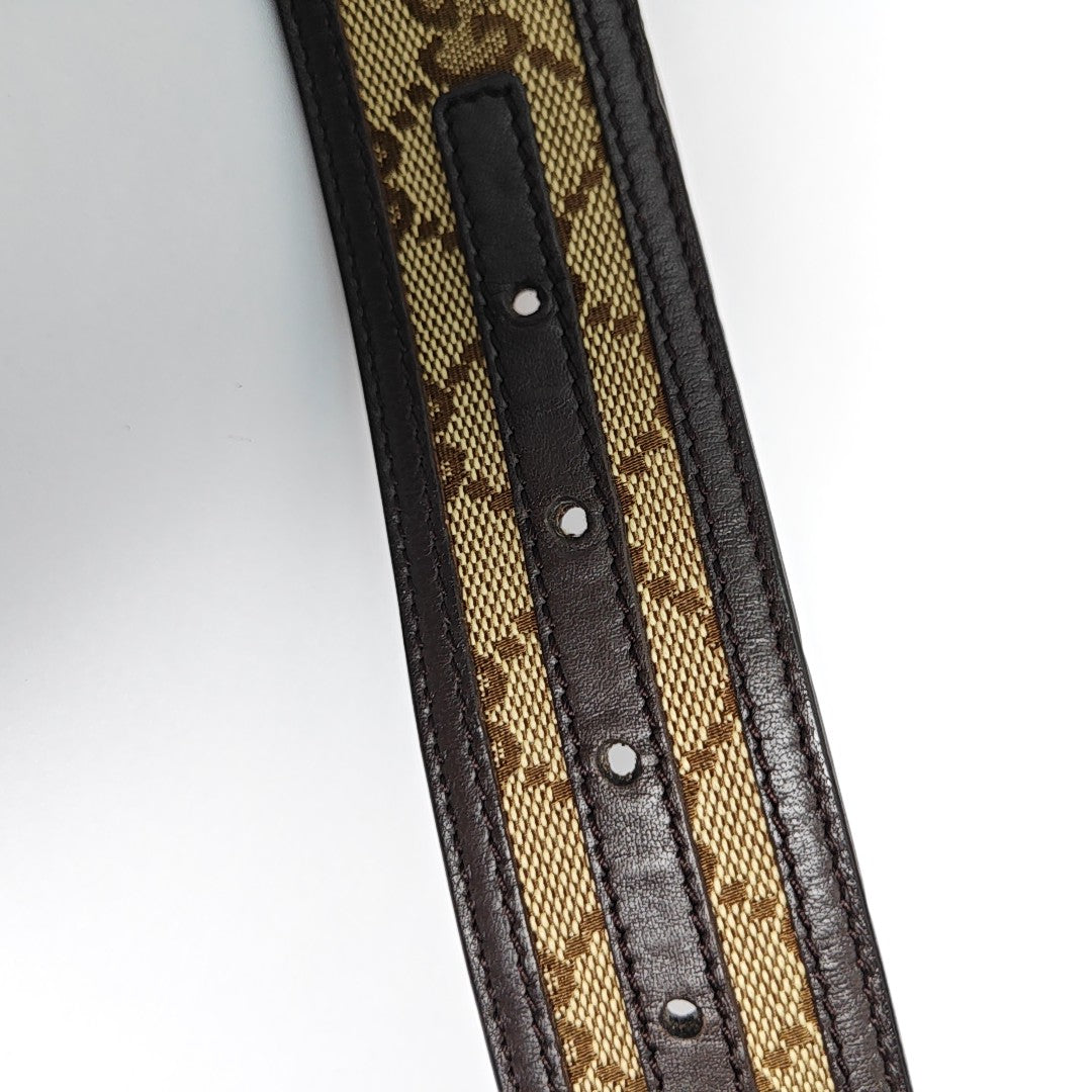 Fabric Belt Beige