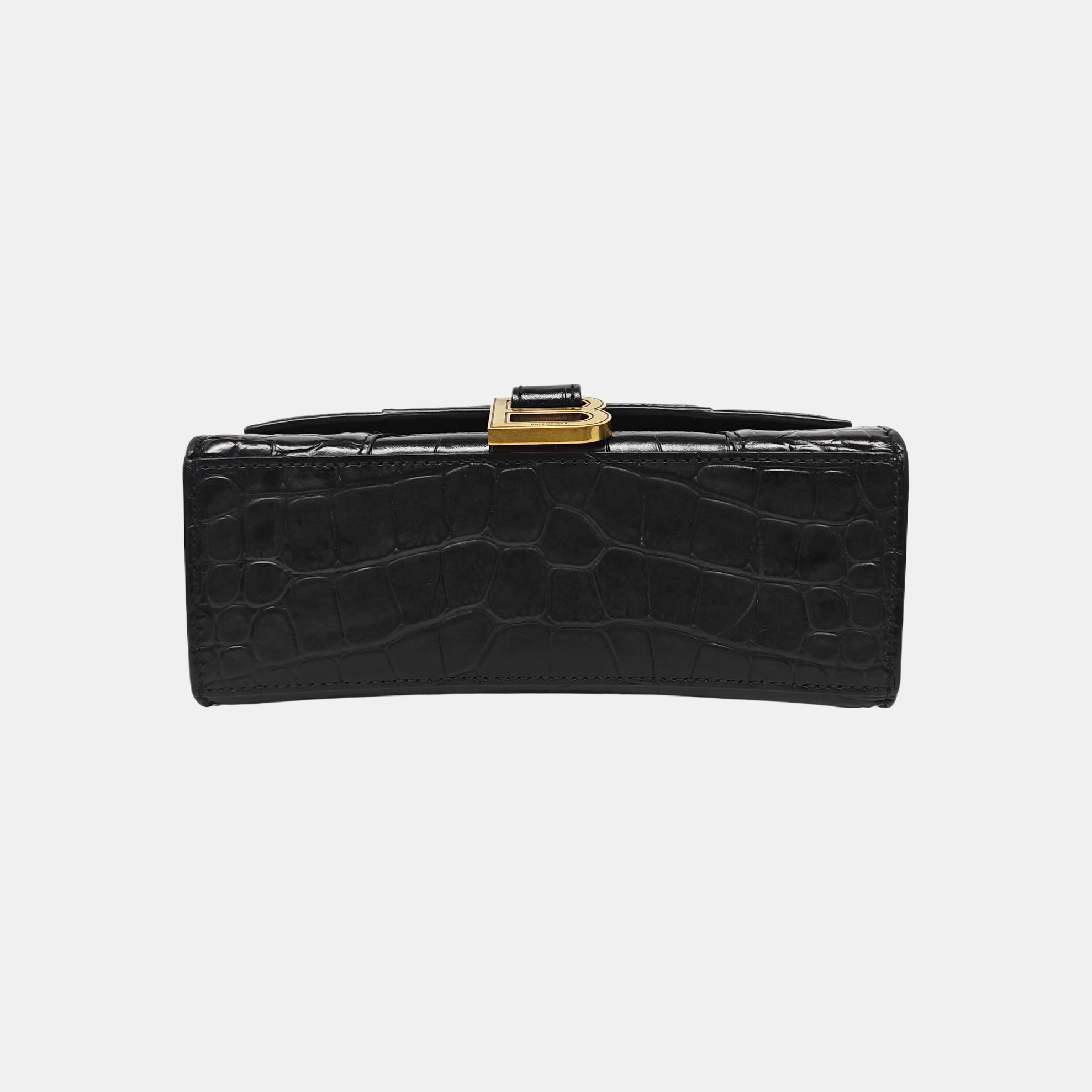 Hourglass XS Calfskin Black