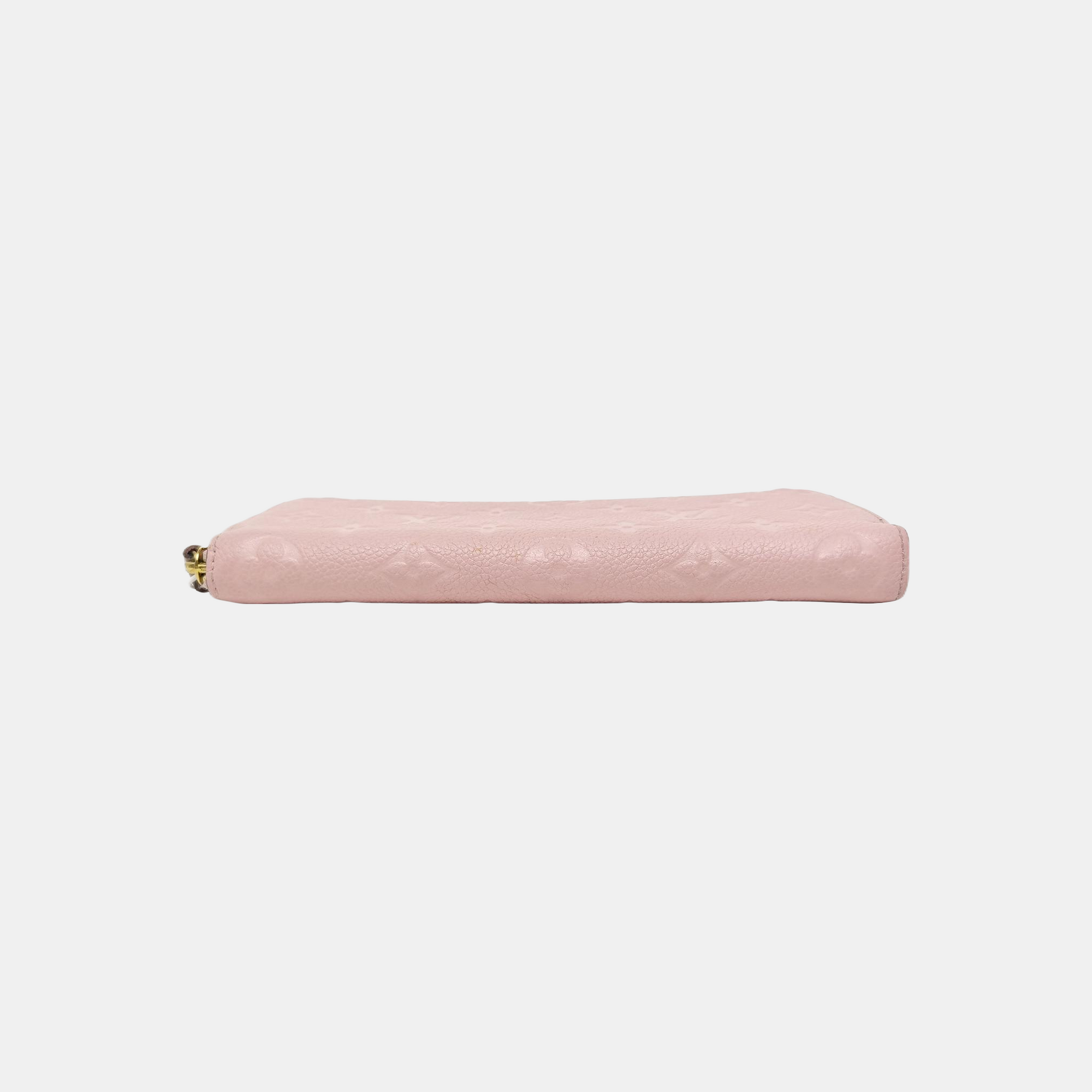 CLÉMENCE Monogram Calfskin Pink Wallet