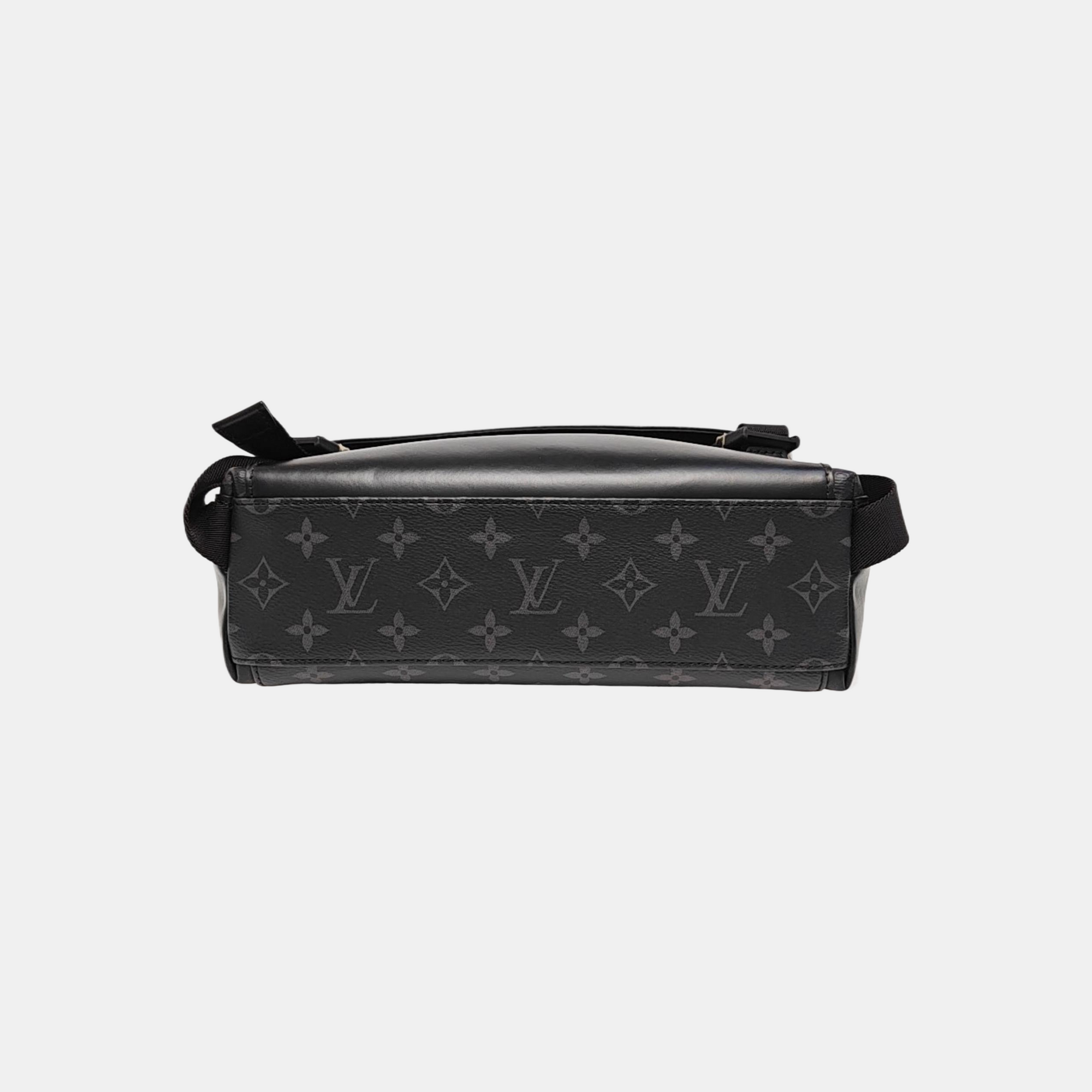 VOYAGER PM Monogram Coated Canvas Black