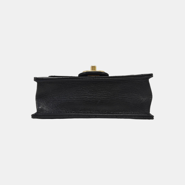 Quilted Lambskin Mini Black