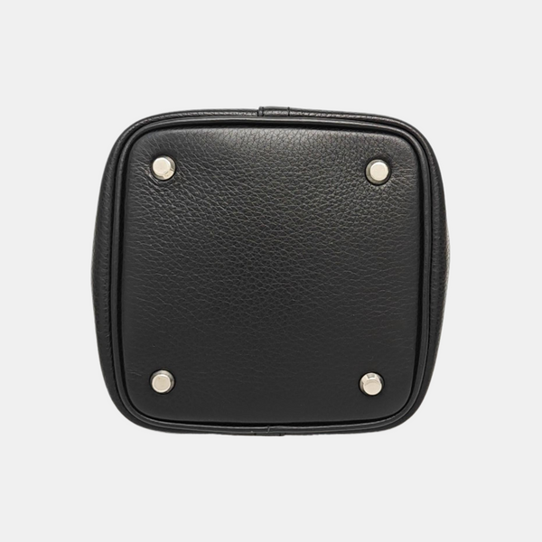 Calfskin Shoulder Bag Black