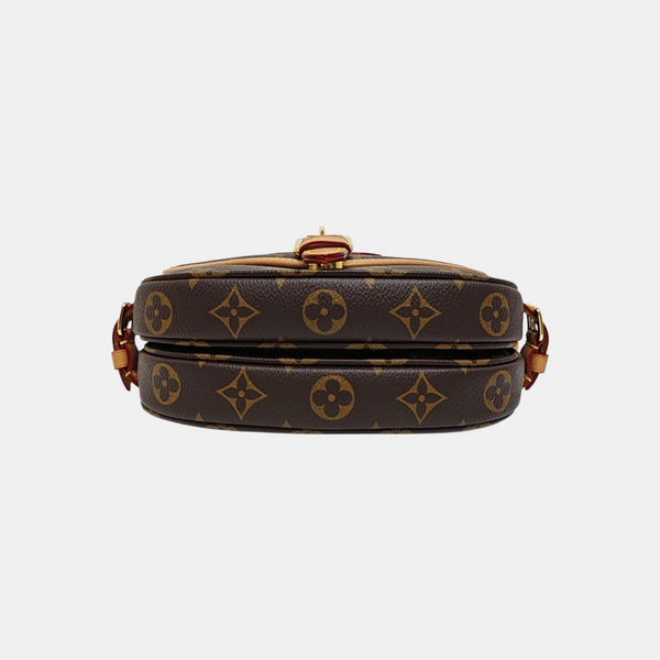SAUMUR BB Monogram Coated Canvas Brown