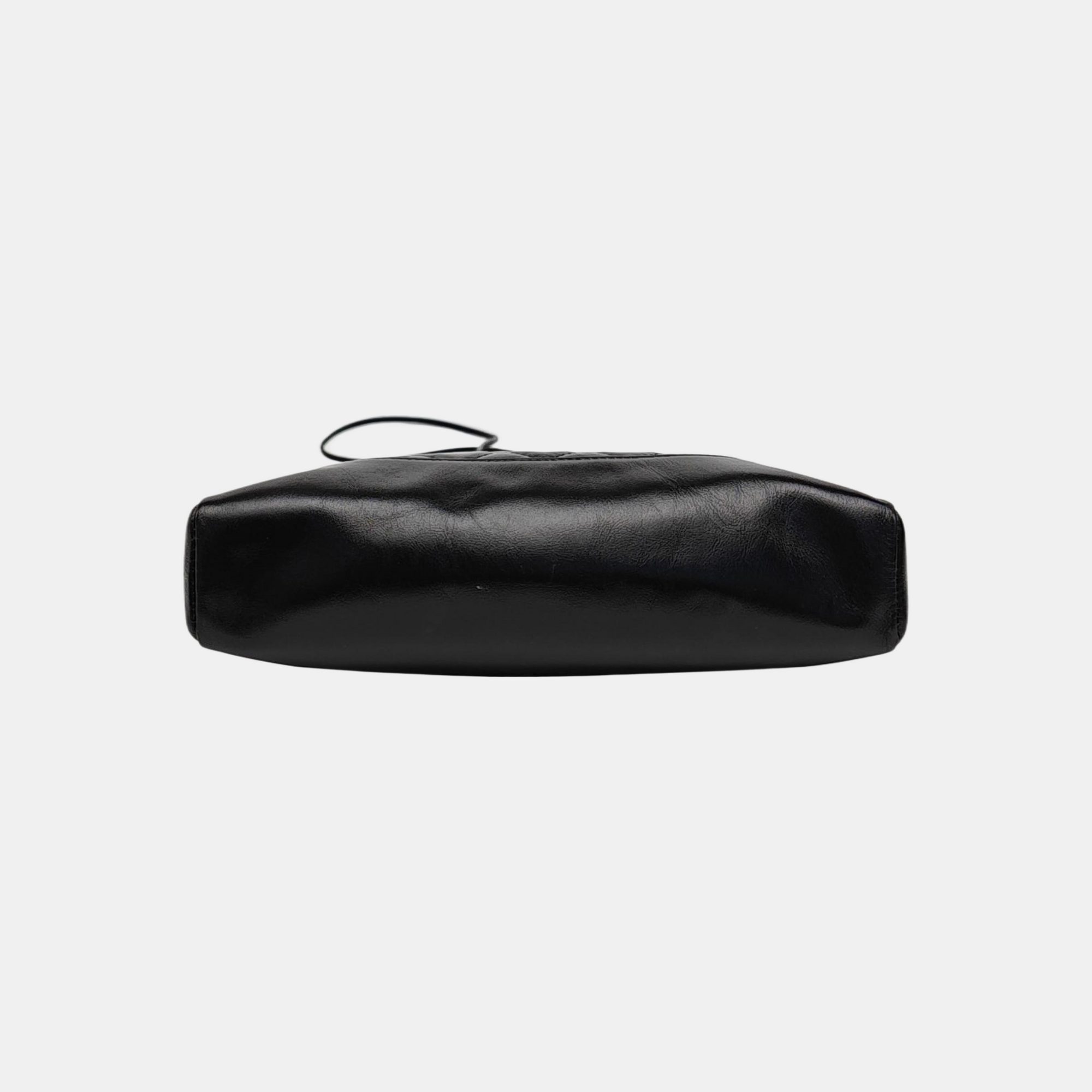 CHANEL 31 Mini Quilted Calfskin Black