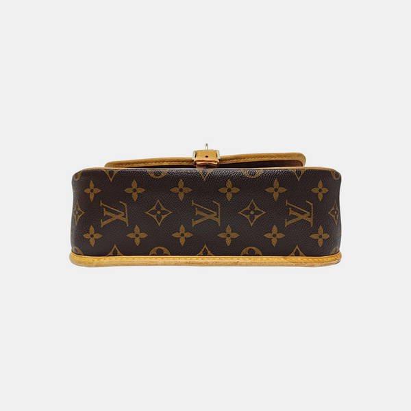 SAC GIBECIERE PM Monogram Coated Canvas Brown