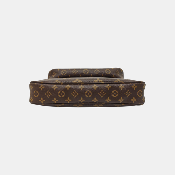 MULTI Monogram Coated Canvas Brown